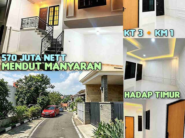 DIJUAL RUMAH MANYARAN SEMARANG. JL. MENDUT MANYARAN