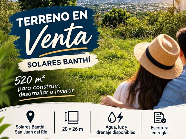 Terreno en venta en Solares Banthí