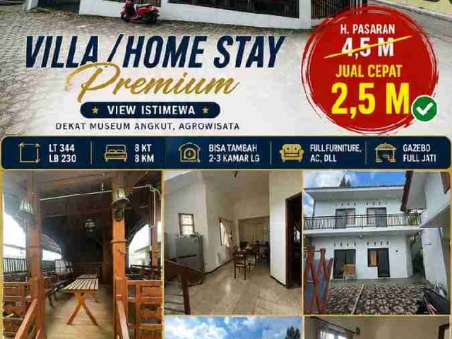 Dijual Murah Poll Turun Harga Villa Di Batu Belakang Hotel Aston