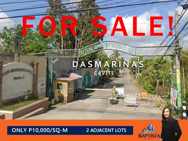 DON GREGORIO HEIGHTS DASMARINAS LOTS