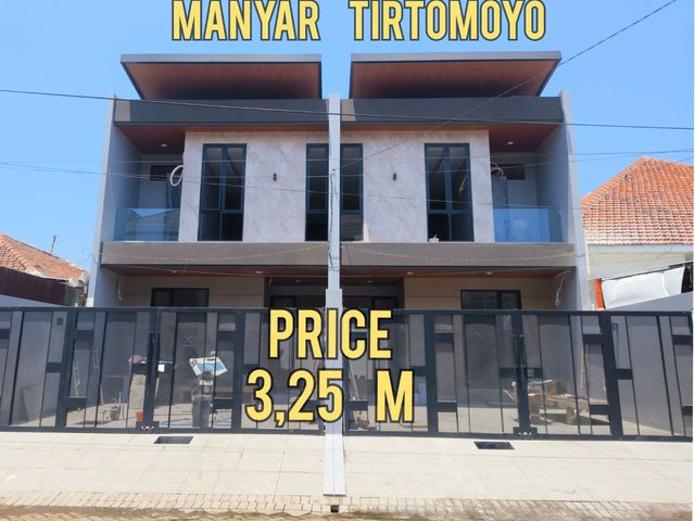 BARU GRESS 2 UNIT. RUMAH MEWAH MANYAR TIRTOMOYO TOMPOTIKA. DEKAT KLAMPIS, MERR, UNAIR, ITS, KERTAJAYA, DHARMA HUSADA, SEMOLOWARU, NGINDEN