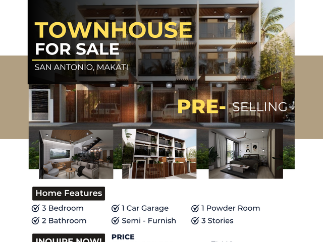 San Antonio, Makati Townhouse