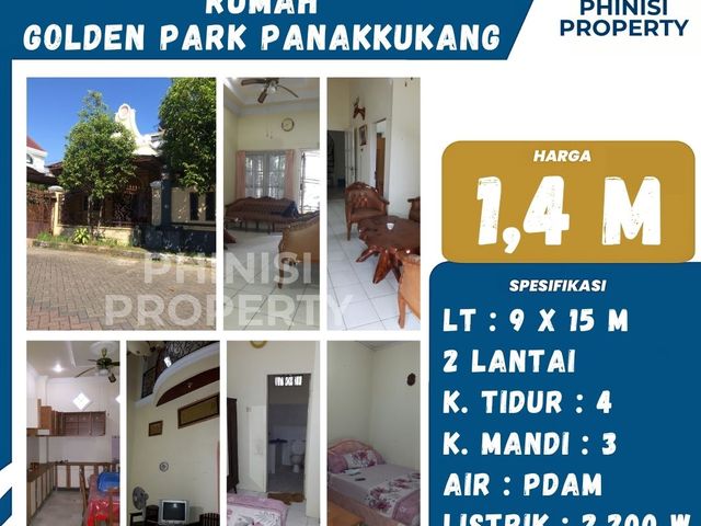 Dijual Rumah Golden Park Panakkukang