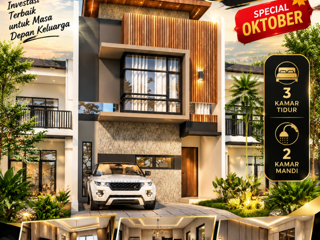 Elevia Homes: Rumah 2 Lantai 3KT Bandung