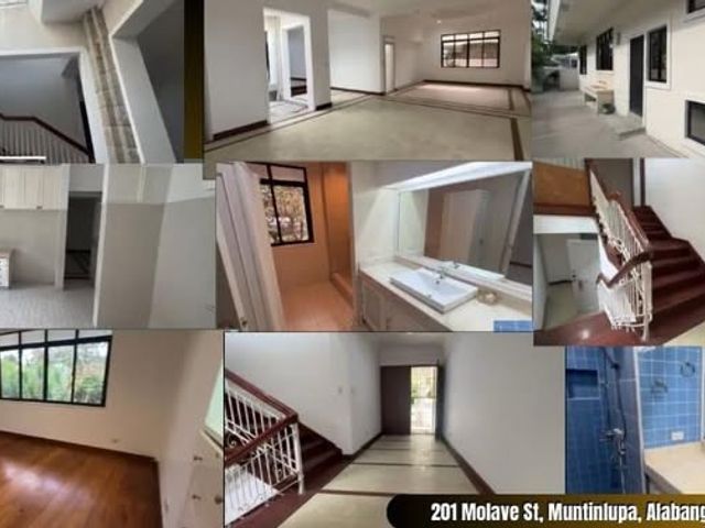 4BR House for rent in Muntinlupa City