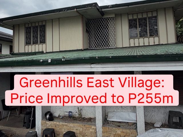 For Sale Lot with Old House in Greenhills East Village Mandaluyong