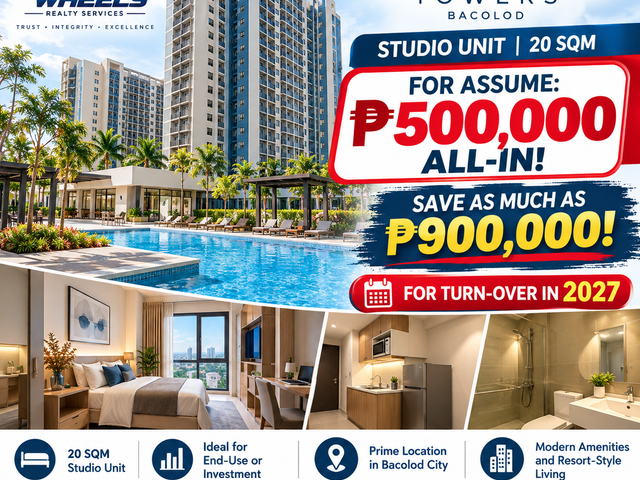 Studio Unit at Casa Mira Towers