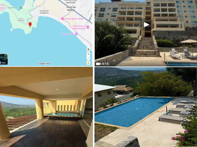 Departamento en venta en Condominio Punta Manglar,  Punta Diamante, Acapulco.