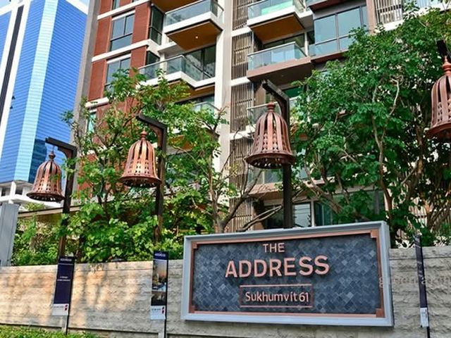 THE ADDRESS SUKHUMVIT 61 | คอนโดมิเนียมระดับ Luxury | ใกล้ BTS เอกมัย บนทำเลสุขุมวิท