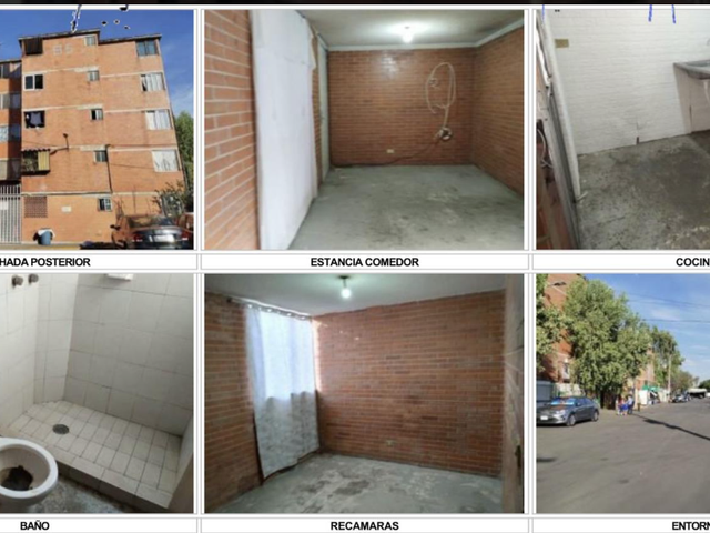 Departamento en venta en Santa Cruz Meyehualco