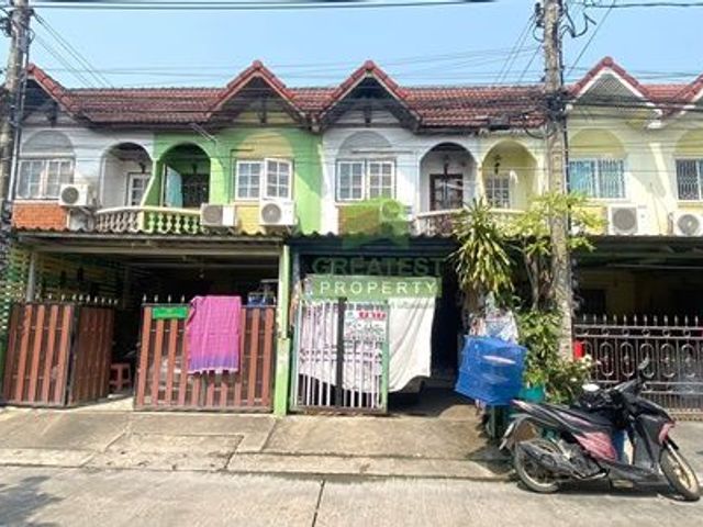 หมู่บ้านสำเร็จวิลล์ 4 SAMREJ VILLE 4 ซอยอัจฉริยะพัฒนา วัดส้มเกลี้ยง ขายด่วน ทาวน์เฮ้าส์ 2 ชั้น เนื้อที่ 21 ตร.ว ทำเลดี ราคาต่อรองได้