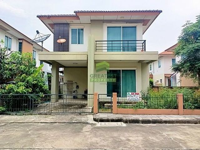 หมู่บ้านฮาบิเทีย บางใหญ่ HABITIA BANGYAI ขายด่วน บ้านเดี่ยว 2 ชั้น เนื้อที่ 50 ตร.ว สวย พร้อมอยู่ ทำเลดี ใกล้รถไฟฟ้าคลองบางไผ่