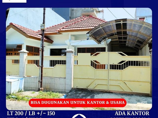 Disewakan Rumah Rungkut Mapan Tengah Surabaya 60Juta/Tahun Cocok Usaha
