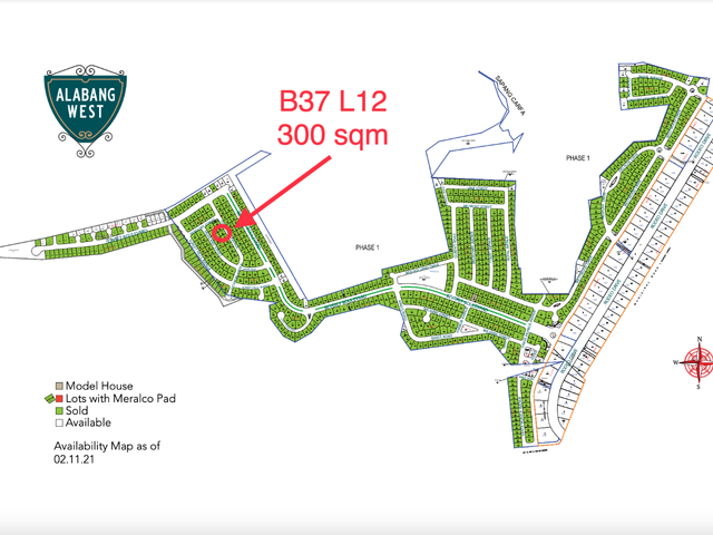 **buyer only** ALABANG WEST VILLAGE lot for sale 300sqm 21M