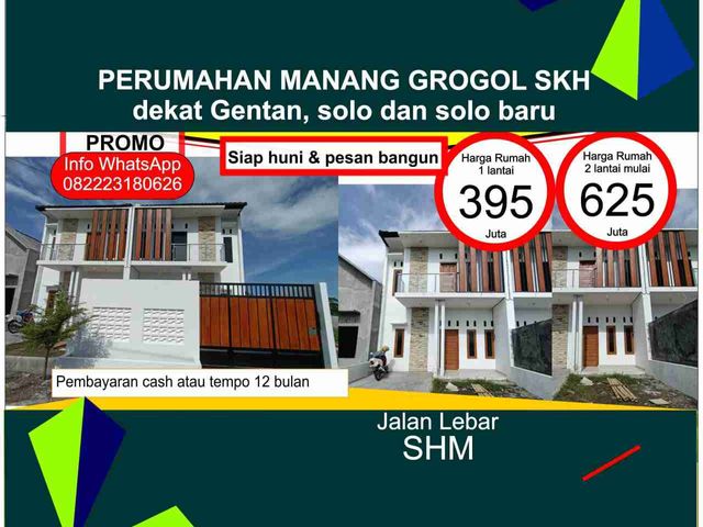 Perumahan Solo 2 lantai Rumah Solo 2 lantai Rumah Solo Baru 2 lantai Perumahan solo Baru 2 lantai Rumah Gentan Baki Solo 2 lantai Perumahan gentan bak