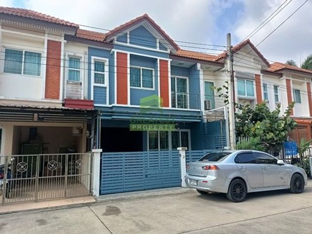 หมู่บ้านเจ้าพระยาทาวน์ บางกร่าง BAAN CHAO PHRAYA TOWN ขายด่วน ทาวน์เฮ้าส์ 2 ชั้น เนื้อที่ 22.10 ตร.ว.ทำเลดี พร้อมอยู่
