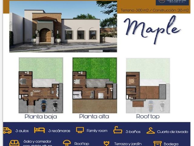 VENTA DE CASA EN PRIVADA COLINAS DE SAN MIGUEL
