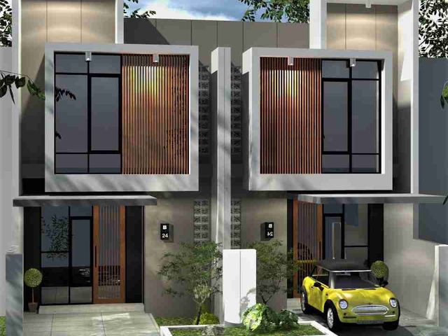 di jual 4 unit rumah baru dekat merr Surabaya