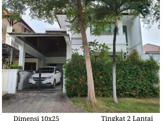 Rumah Villa Westwood Pakuwon City Strategis Surabaya Timur dekat Mulyosari Lebak