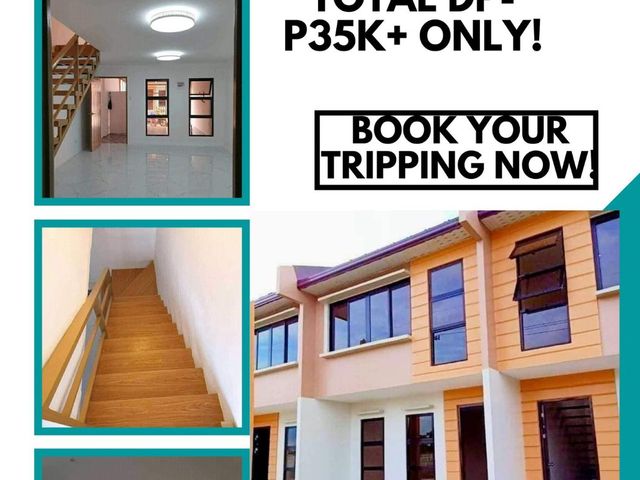 Townhouse in Deca Homes Meycauayan Lipat  agad, Low Equity near NCR and NLEX -52sqm provision for 2 bedroom