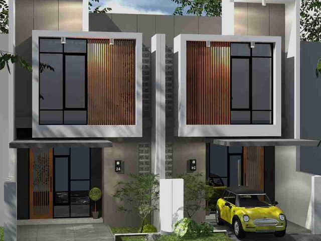 💥 DiJual rumah 2 lantai
*3 rumah dari jalan raya MERR*
Rumah baru gress, minimalis modern 
*Jl.Semampir*, Surabaya
