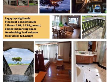 Picture-Perfect Living! Pinecrest Village Condominium for Sale – 2 Bedroom. Enjoy Stunning Views of Taal Volcano. Parking Included. Secure your Slice