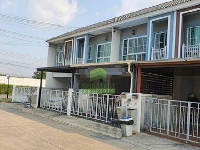 หมู่บ้านโมดิวิลล่า รังสิต 1 MODI VILLA RANGSIT ขายด่วน ทาวน์โฮม 2 ชั้น เนื้อที่ 17.90 ตร.ว ทำเลดี สวย พร้อมอยู่
