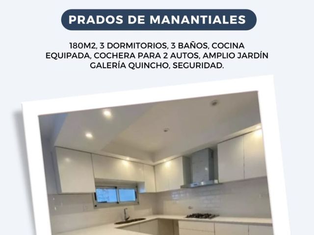 Casa en Manantiales